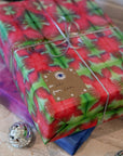Tie Dye Holiday Gift Wrap