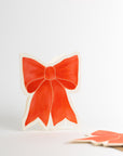 Bow Die Cut Card