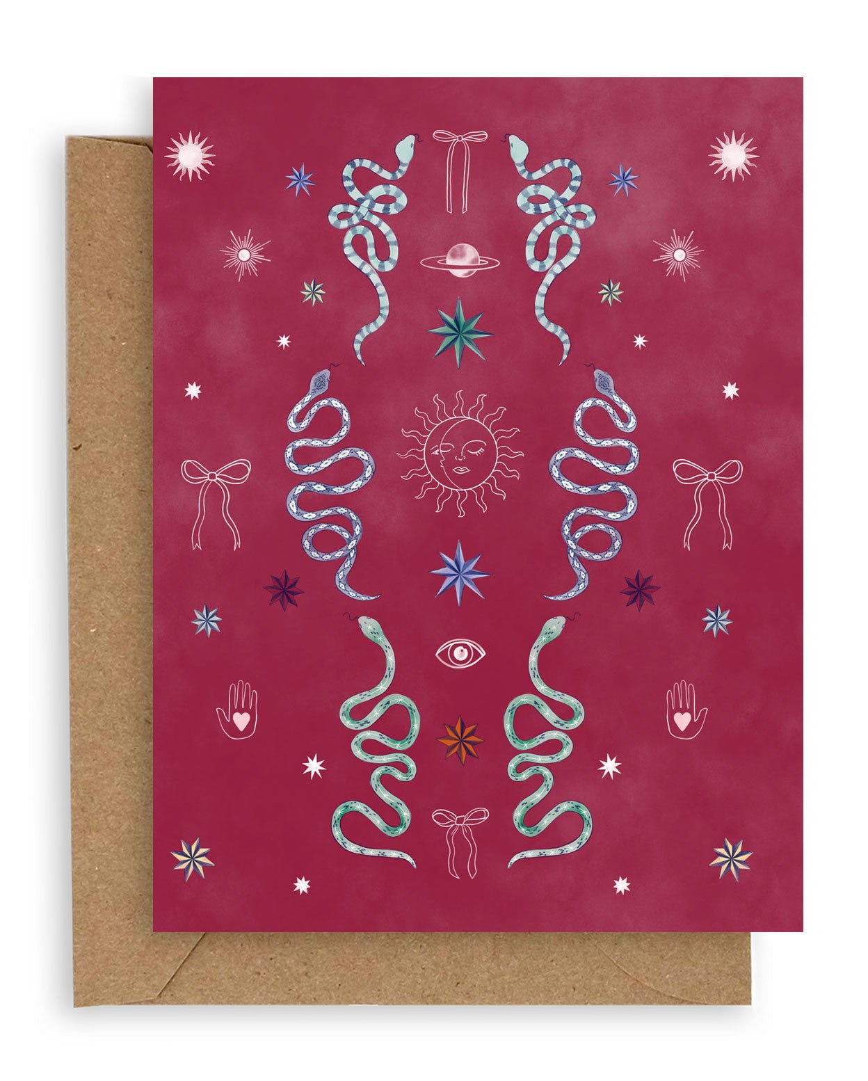 Celestial Snakes Card