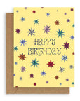 Star Gems Birthday Card