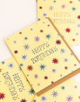 Star Gems Birthday Card