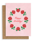 Rose Birthday Card