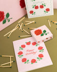 Rose Birthday Card