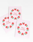 Rose Birthday Card