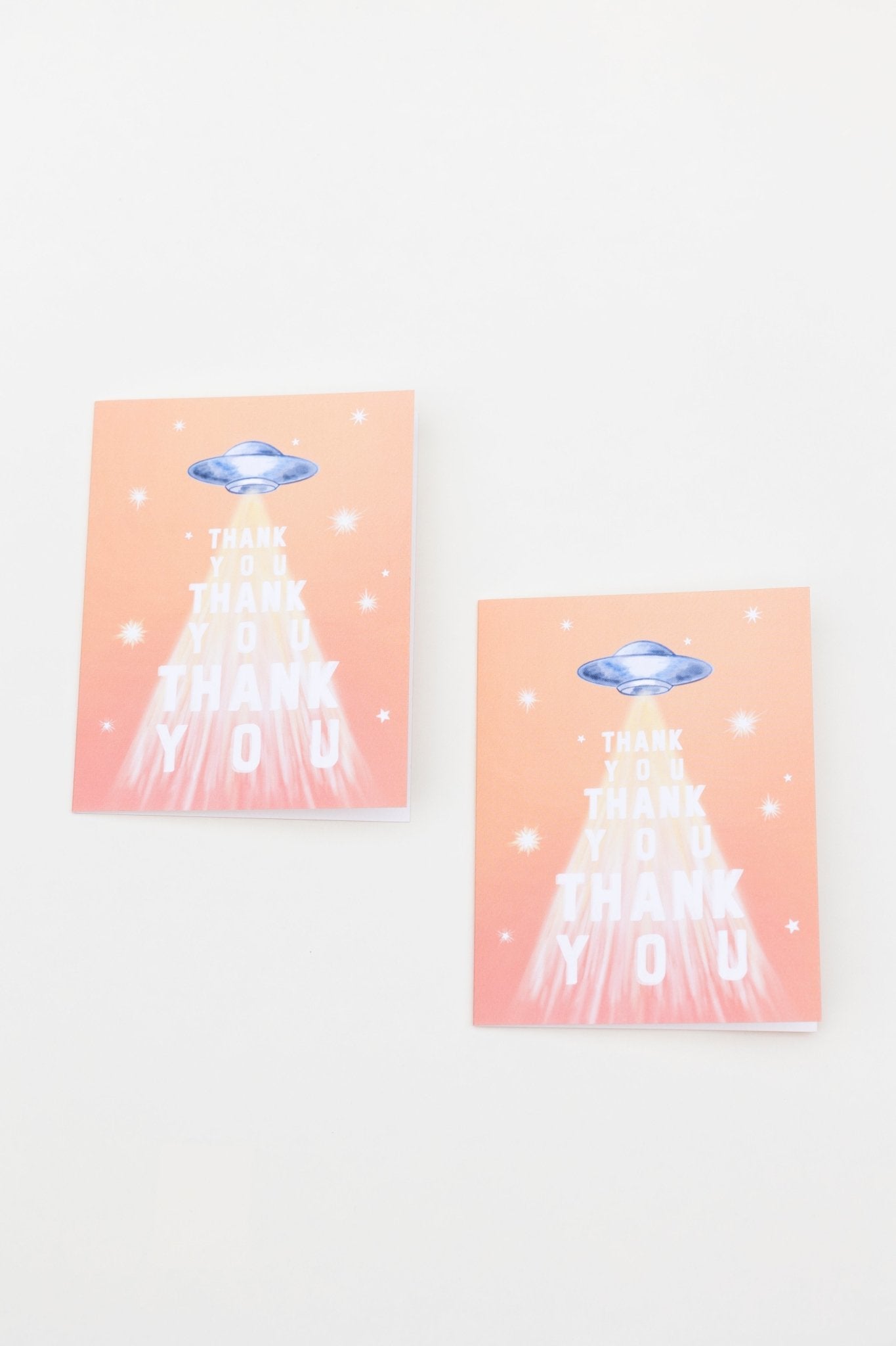 UFO Thank You Card