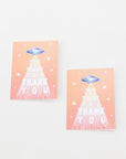 UFO Thank You Card
