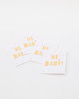 Rainbow Stars Baby Card