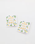 Citrus Thank You Dad Card