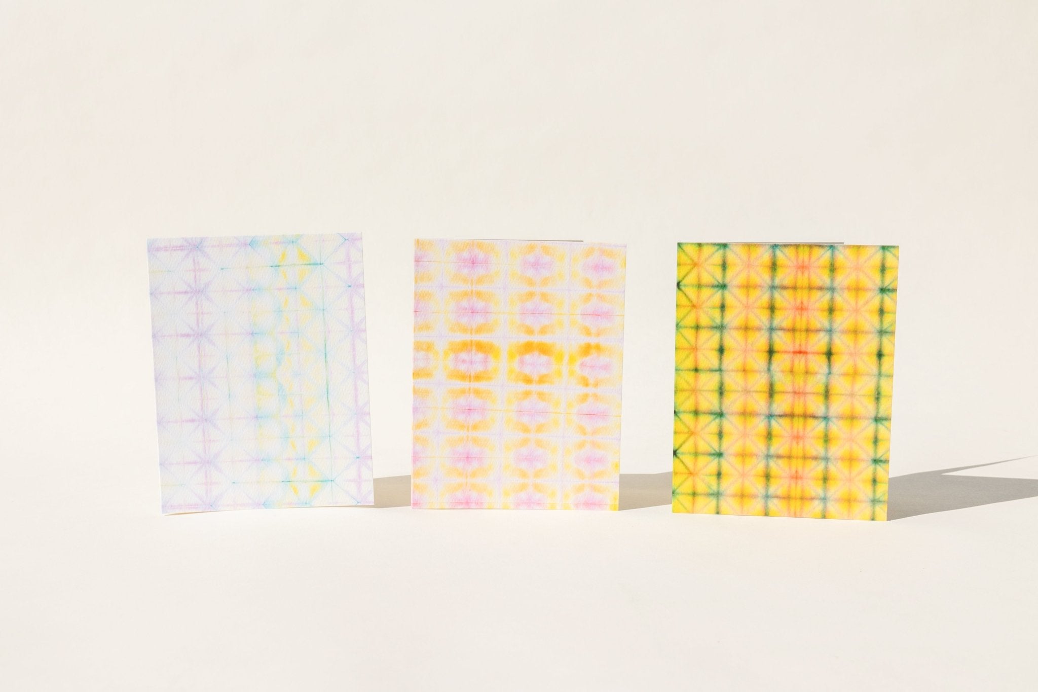 Tie Dye Spring Card