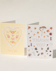 Spring Heart Thank You Card