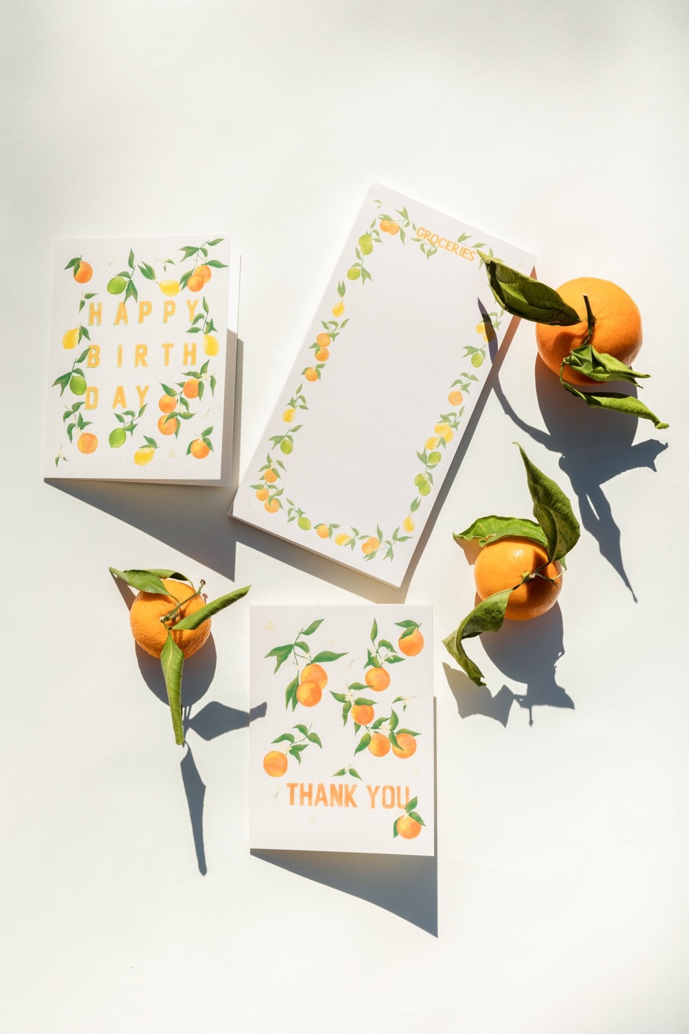 Citrus Groceries Notepad – Adelfi