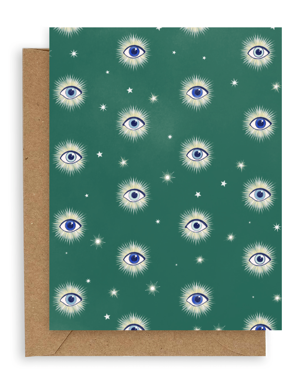 Evil Eyes Card