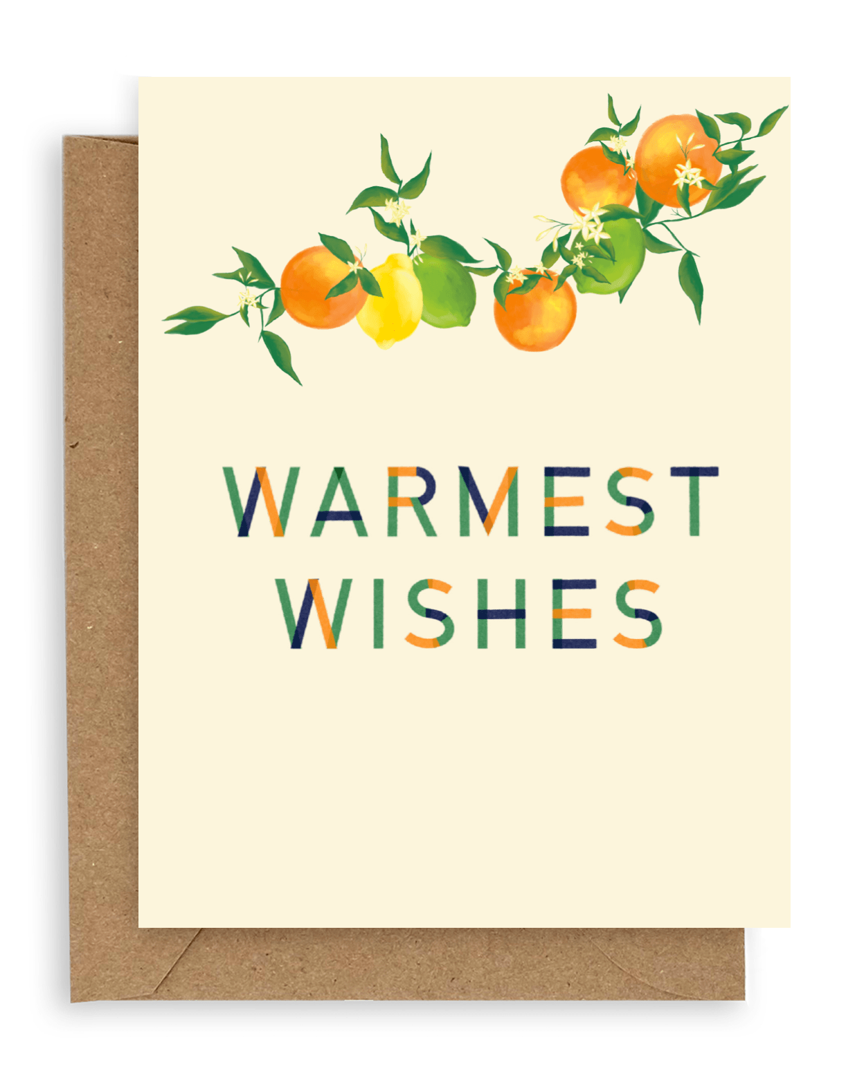 Citrus Warmest Wishes Card