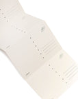 Reverse-side view of postcard pack. Cream colored cardstock with Adelfi logo, stars, UFO, and lined address space.