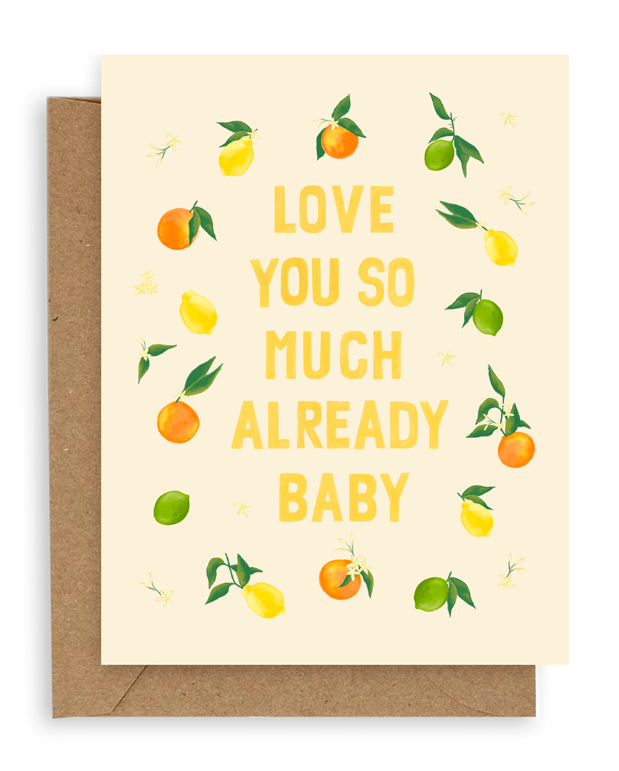 Citrus Baby Card