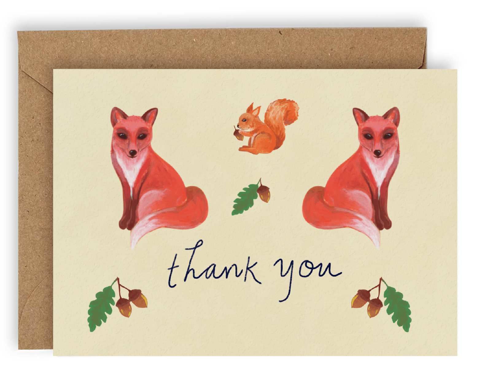 Flora & Fauna Thank You Notes :: Boxed Stationery Set - Effie's Paper