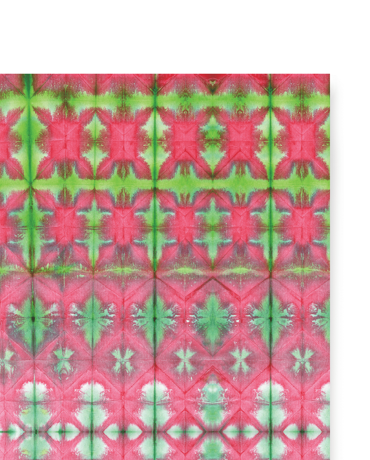 Tie Dye Holiday Gift Wrap