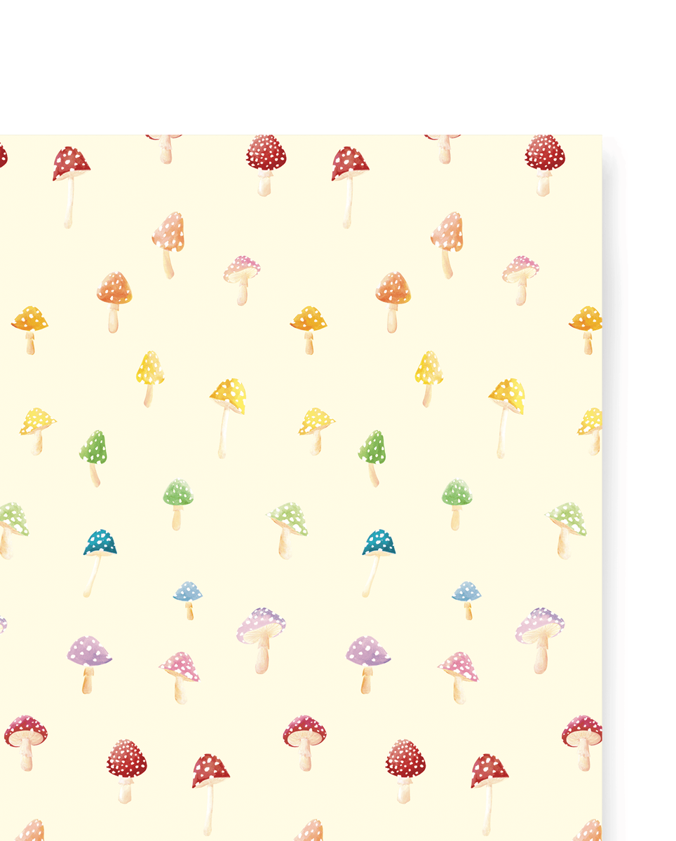 Mushroom Wrapping Paper — Visionaries + Voices