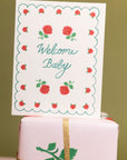 Rose Baby Card