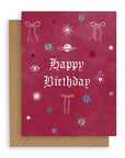 Celestial Birthday Card