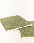 Olive Bows Mini Notebook