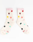 Rainbow Stars Socks