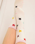 Rainbow Stars Socks