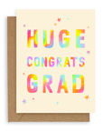 Huge Congrats Grad Card