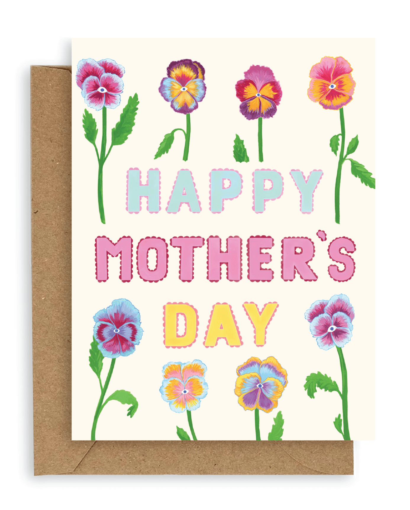 Pansies Happy Mother’s Day Card