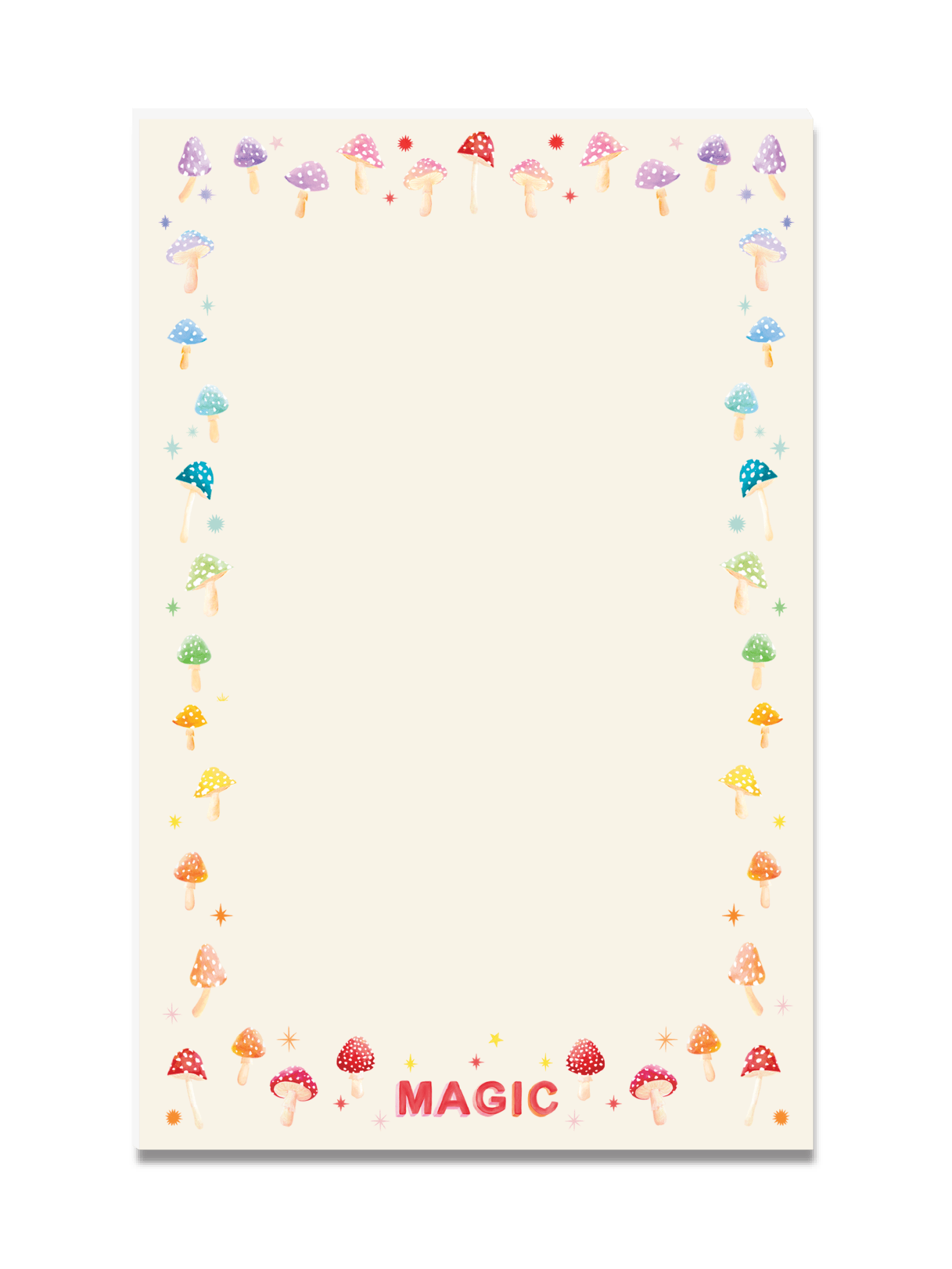 Magic Mushrooms Notepad