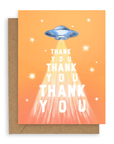 UFO Thank You Card